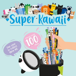 Pot à Crayons de Table - Super Kawaii- panda - Legami