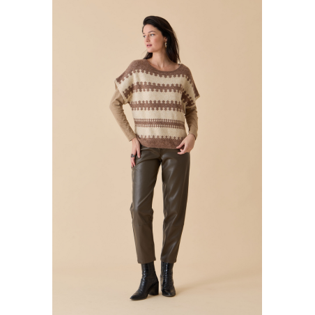PONCHO JACQUARD DP277- Diplodocus - Achat en ligne - Jaines