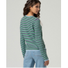 Cardigan rayé HIDO334 - Surkana