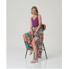 Jupe large croisée UTAM626 - Surkana - Achat en ligne - Jaines