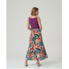 Jupe large croisée UTAM626 - Surkana - Achat en ligne - Jaines