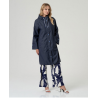 Imper à capuche Bleu marine INPA421- Surkana