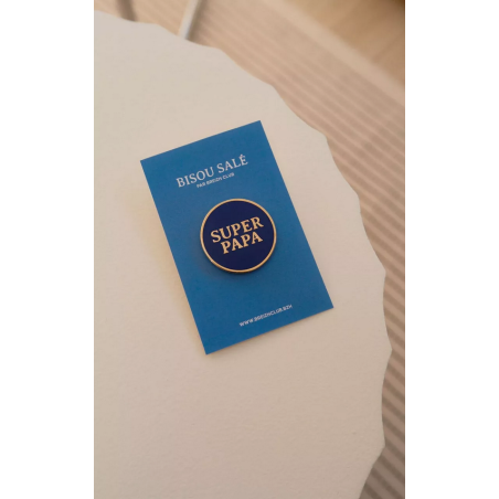 Pin's Super Papa - BREIZH CLUB - Achat en ligne - Jaines