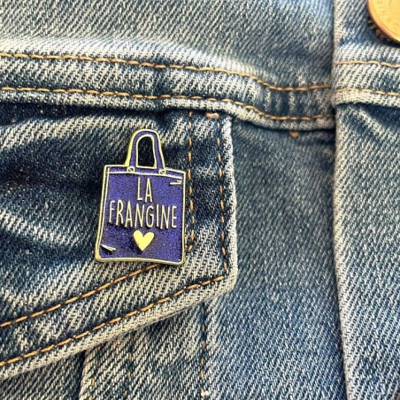 Pin's frangine - Madame La Mouette - Achat en ligne - Jaines