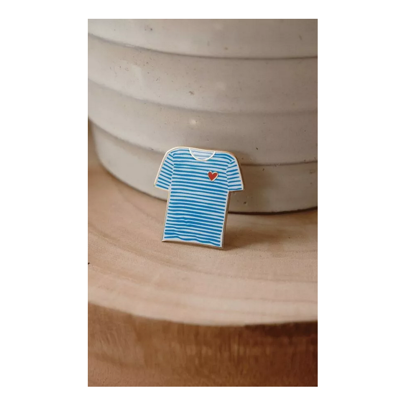 Pin's Marinière - BREIZH CLUB - Achat en ligne - Jaines