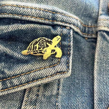Pin's zen -  Madame La Mouette - Achat en ligne - Jaines