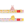 Set de 2 Stylos à Encre Gel avec Animal Décoratif - Lovely Friends - Hoppy Easter - Legami
