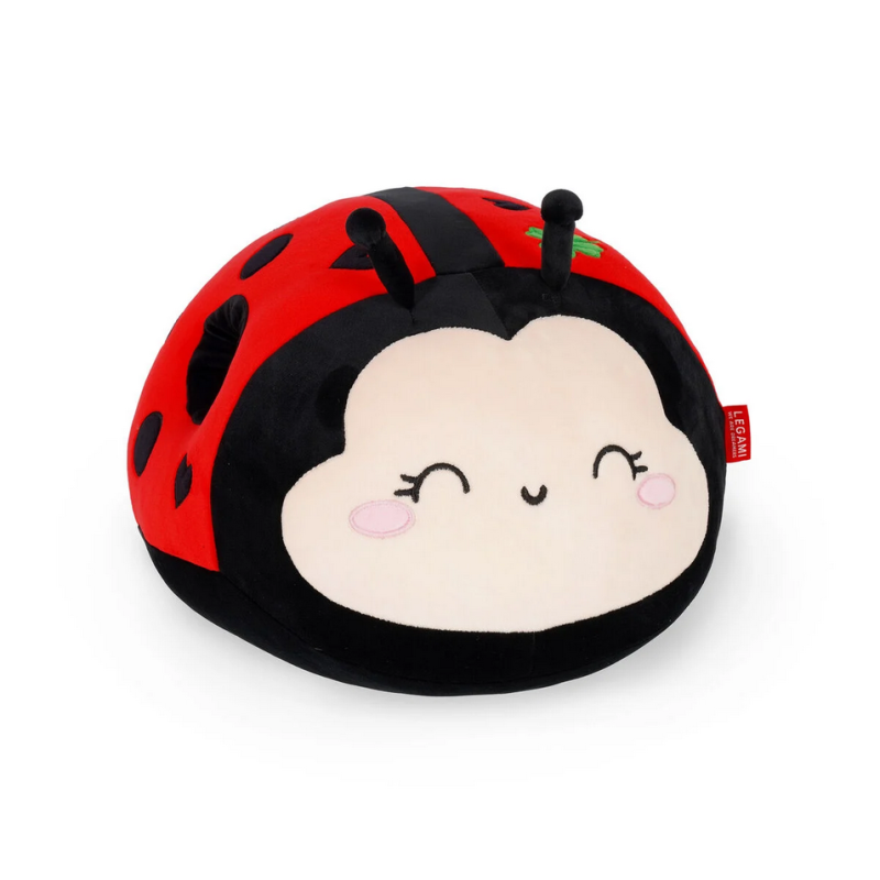 Peluche Coccinelle- Super Soft!  Legami - Achat en ligne - Jaines