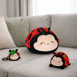 Peluche Coccinelle- Super Soft!  Legami - Achat en ligne - Jaines