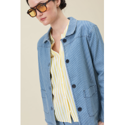 Veste Rayée Denim DV117- Diplodocus