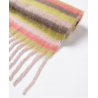 Écharpe rayures multicolores BUNE731- Surkana