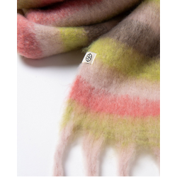 Écharpe rayures multicolores BUNE731- Surkana