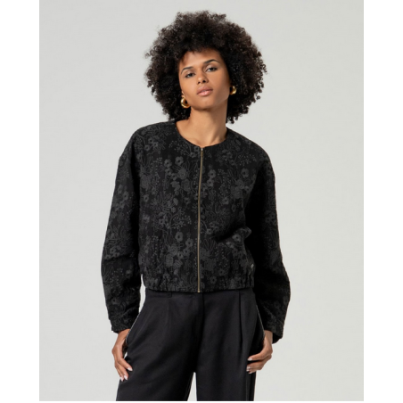 Veste bomber Noir SOTE321- Surkana - Achat en ligne - Jaines