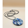 Collier jungle Bleu ciel CEBU103 - Surkana