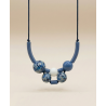 Collier de pèrle Bleu ciel CEBU102 - Surkana