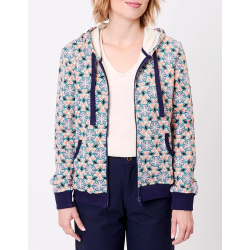 Gilet zippé Woodine à capuche  - La Fiancée