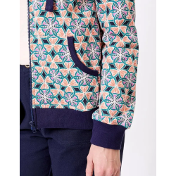 Gilet zippé Woodine à capuche  - La Fiancée