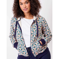 Gilet zippé Woodine à capuche  - La Fiancée