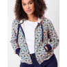 Gilet zippé Woodine à capuche  - La Fiancée