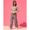 Pantalon ample Alexia Hibiscus - Princesse Nomade