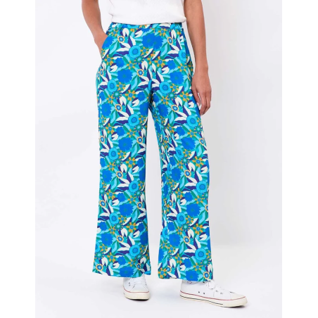 Pantalon ample Alexia bleu - Princesse Nomade - Achat en ligne - Jaines