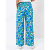Pantalon ample Alexia bleu - Princesse Nomade