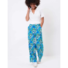 Pantalon ample Alexia bleu - Princesse Nomade