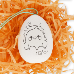 Kit de Décoration Œuf de Pâques - Hoppy Easter- Legami - Achat en ligne - Jaines