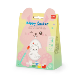 Kit de Décoration Œuf de Pâques - Hoppy Easter- Legami - Achat en ligne - Jaines