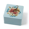 Boîte carrée Tiger Flower - Gangzaï