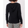 Pull à capuche Warren noir - La Fiancée - Achat en ligne - Jaines