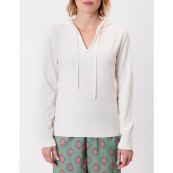 Pull à capuche Warren écru - La Fiancée - Achat en ligne - Jaines