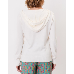 Pull à capuche Warren écru - La Fiancée - Achat en ligne - Jaines