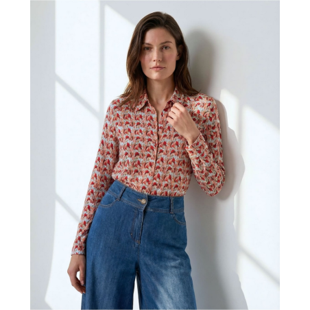 Chemise à manches longues INVI116 - Surkana - Achat en ligne - Jaines