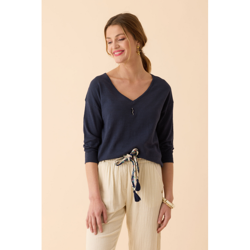 Pull Zig Zag DP261 Marine - Diplodocus