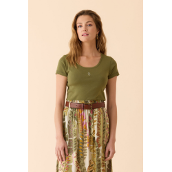 T-SHIRT MULTICO Kaki DTS225...