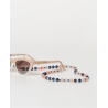 Cordons lunettes perlés Bleu CAPA922 - Surkana - Achat en ligne - Jaines