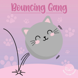 Balle Rebondissante - Kitty - Bouncing Gang - Legami