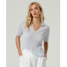 Polo à manches courtes Light grey BACO032  - Surkana - Achat en ligne - Jaines