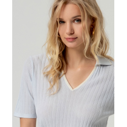 Polo à manches courtes Light grey BACO032  - Surkana - Achat en ligne - Jaines