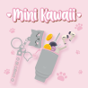 Porte-Monnaie Porte-Clés Kitty - Mini Kawaii- Legami