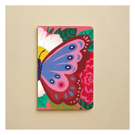 Carnet - Papillon - HELLO COULEUR - Achat en ligne - Jaines