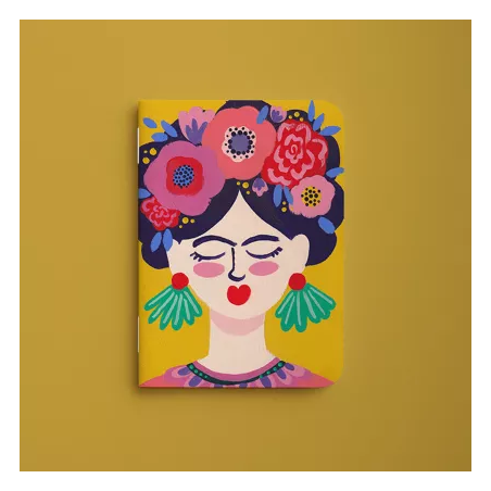 Carnet de poche- Frida - HELLO COULEUR - Achat en ligne - Jaines