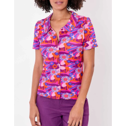Chemisier imprimé LEONA 26ECL20 - Princesse Nomade