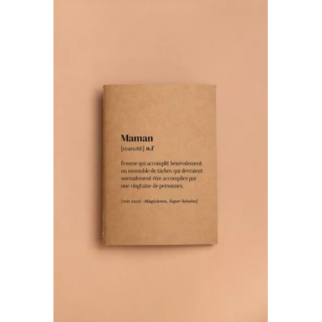 Carnet Maman Acrostiche - Family Impact Stories - Achat en ligne - Jaines