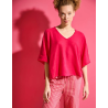 Pull AMIL Fushia PFPA2620 - La Fiancée