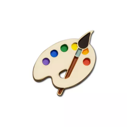Pin's Palette de peinture -...