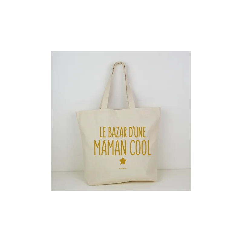 Tote Bag Le Bazar d'Une Maman Cool - Les Cornichons