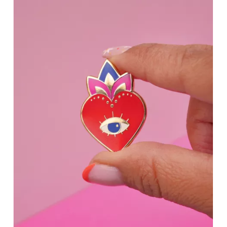 Pin's Ex Voto - Malicieuse - Achat en ligne - Jaines