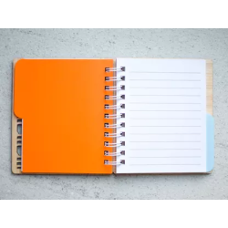 Carnet bois gravé Les notes de Mamie - ATELIER PETITE CHOSE